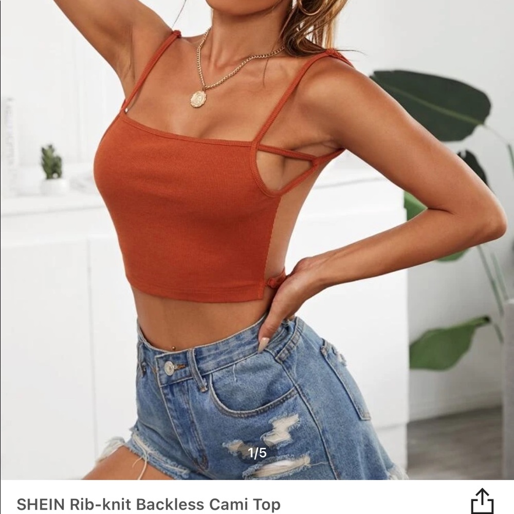 Shein Backless Cami
